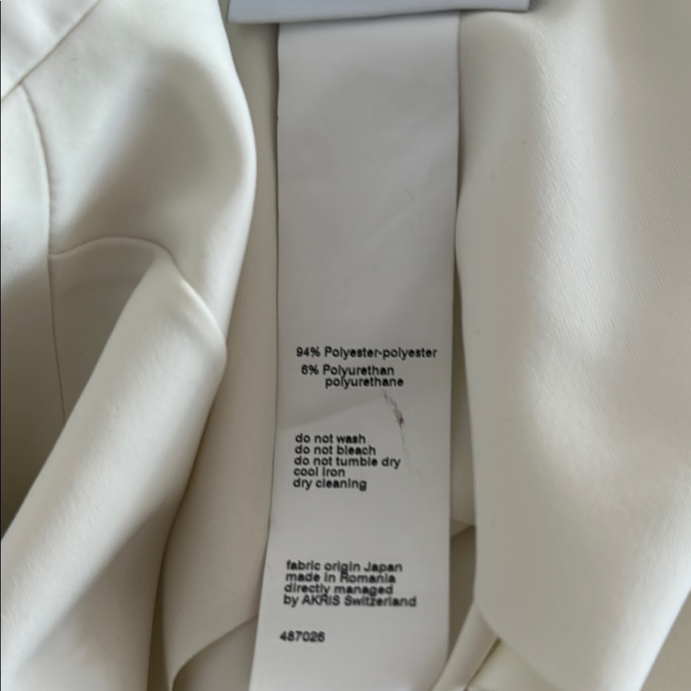 Akris Punto Cream Vest Sophisticated Style - Picture 7 of 8